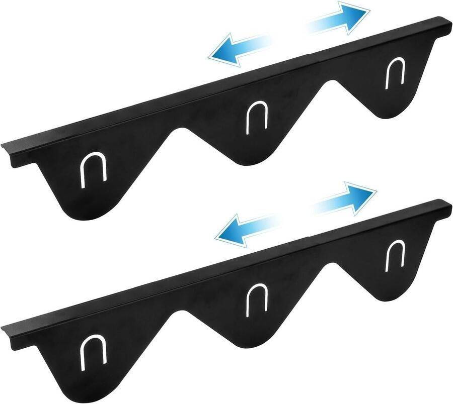 Verstelbare RVS Kookplaat Opening Covers 35cm tot 70cm Hittebestendig en Ideaal voor Keuken 4 Stuks