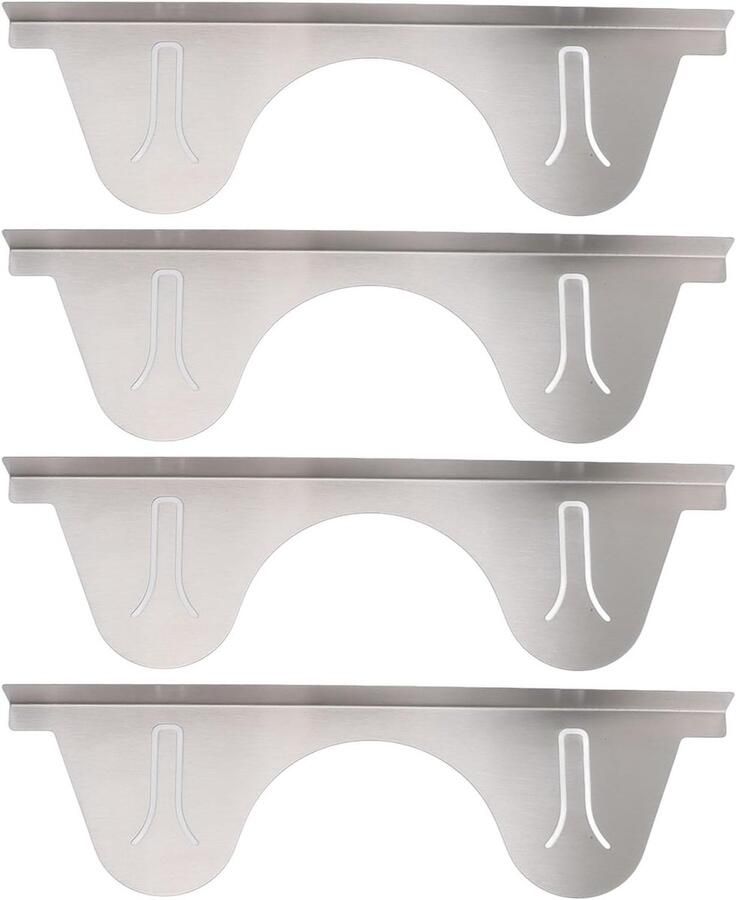Verstelbare Rvs Kookplaat Kloofbeschermer van 35cm tot 70cm Keuken Kloofvuller en Decoratieve Afwerking voor een Strakke Keukenuitstraling