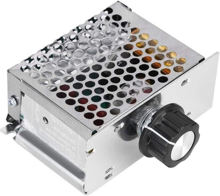 Verstelbare Spanning Regulator voor 220V 4000W Motoren Dimmer en Temperatuurregelaar voor Elektrische Oven Waterverwarmer en Lampen