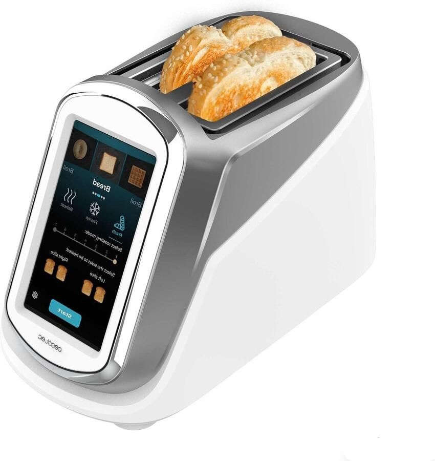 Verticale Broodrooster Dubbele Broodrooster Brood Roosteren LCD Touchscreen 35.6 cm x 18.8 cm x 24 cm