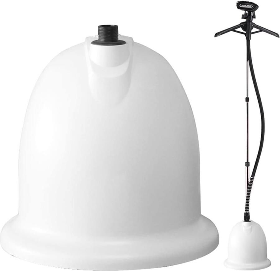 Verticale Kledingstomer Stoomapparaat Kleding Kreukels Verwijderen 45s Snel Opwarmen 1800 ml Tank Wit