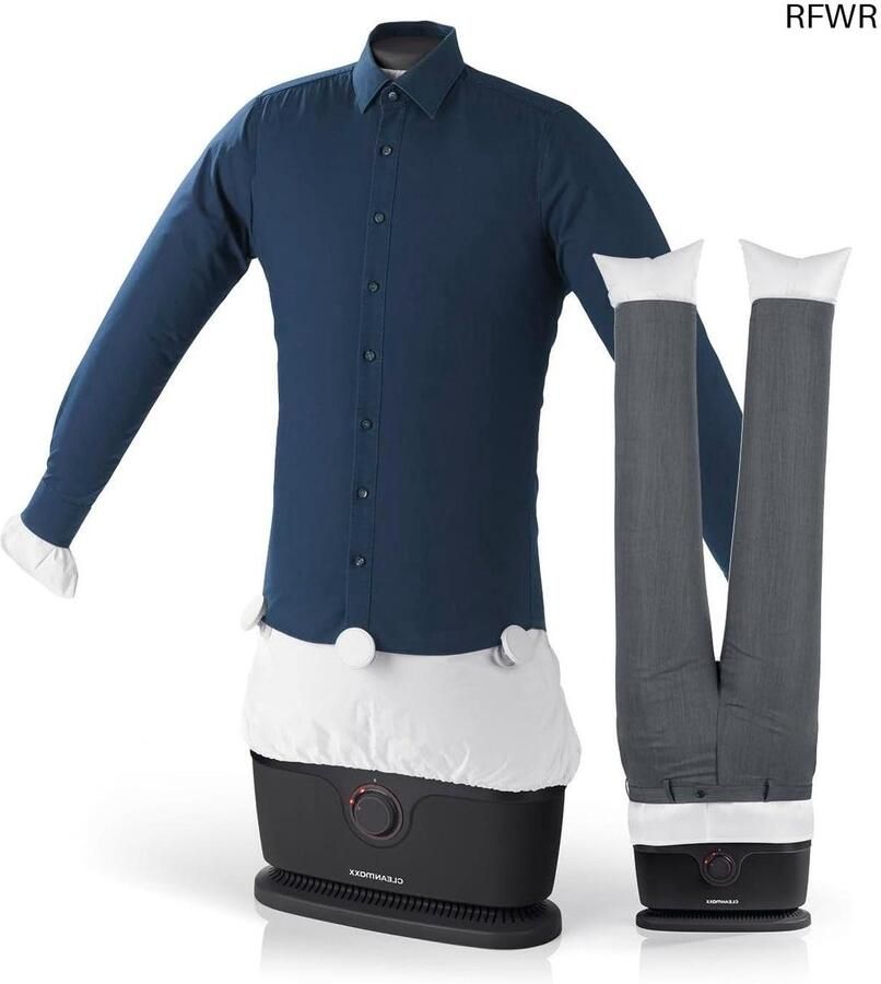 Verticale Kledingstomer Stoomstrijker Kleding Kreukvrij Maken Snel Opwarmen Compact Formaat Wit