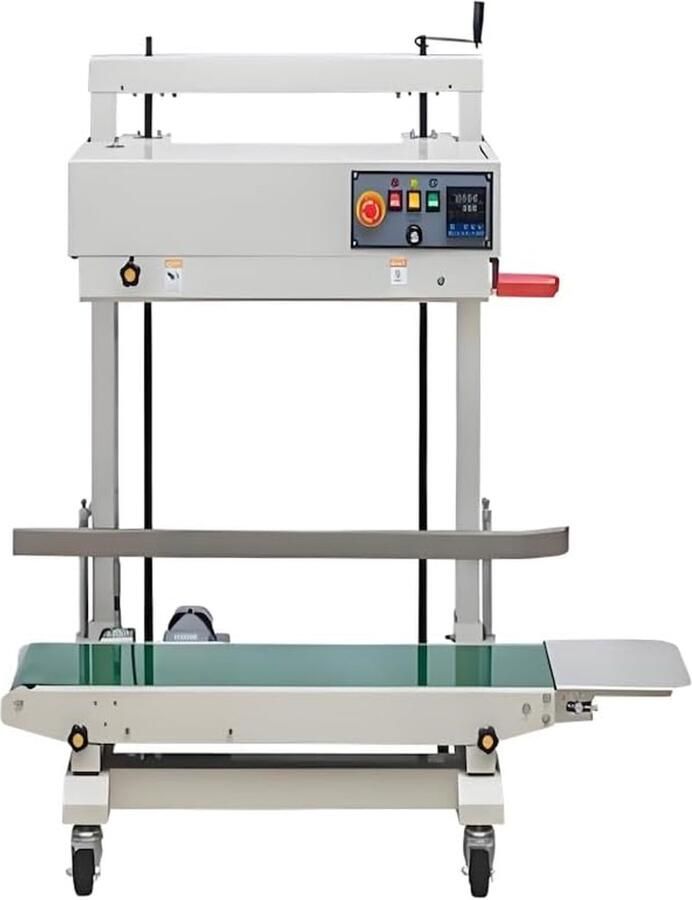 Verticale Ononderbroken Grote Zak Band Sealer Elektrische Warmte Coderende Druk Verzegelende ShopVlot