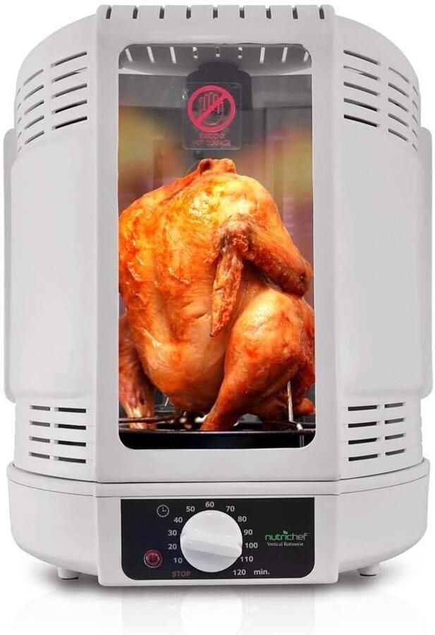 Verticale Rotisserie Oven voor Aanrecht Gezond en Snel Grillen