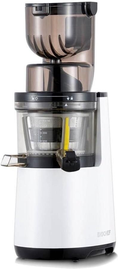 Verticale Slow Juicer met Extra Brede Invulopening (8 cm) – Voor Sap Smoothies & Sorbet