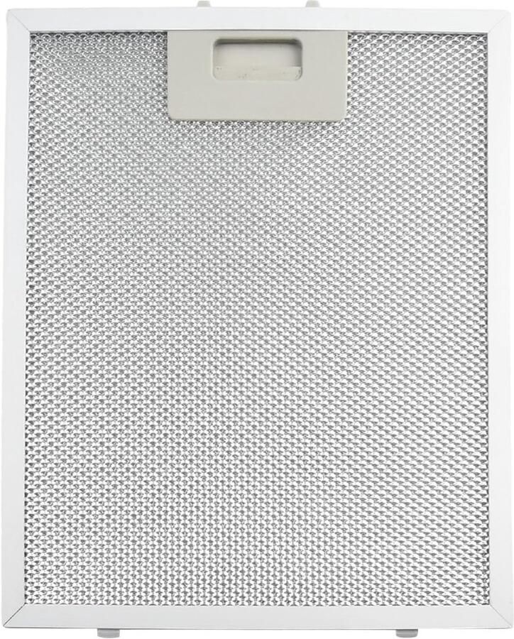 Metaal vetfilter voor afzuigkap 290 x 240 x 9 mm geschikt voor keukenafzuigsystemen en vetafscheiding