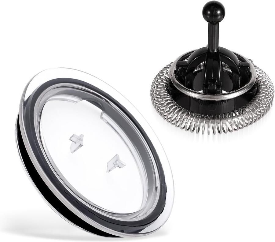 Vervangend deksel en garde voor Nespresso Aeroccino 3 4 XL ideaal voor het maken van melkschuim en cappuccino
