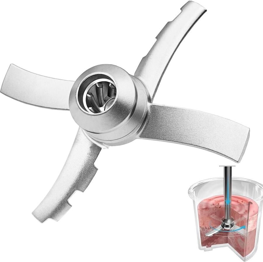 Vervangend IJsmes Roestvrijstaal Non-Stick Paddle 8 6x6 5x2 9 cm 70 g Accessoire Ijsmachine