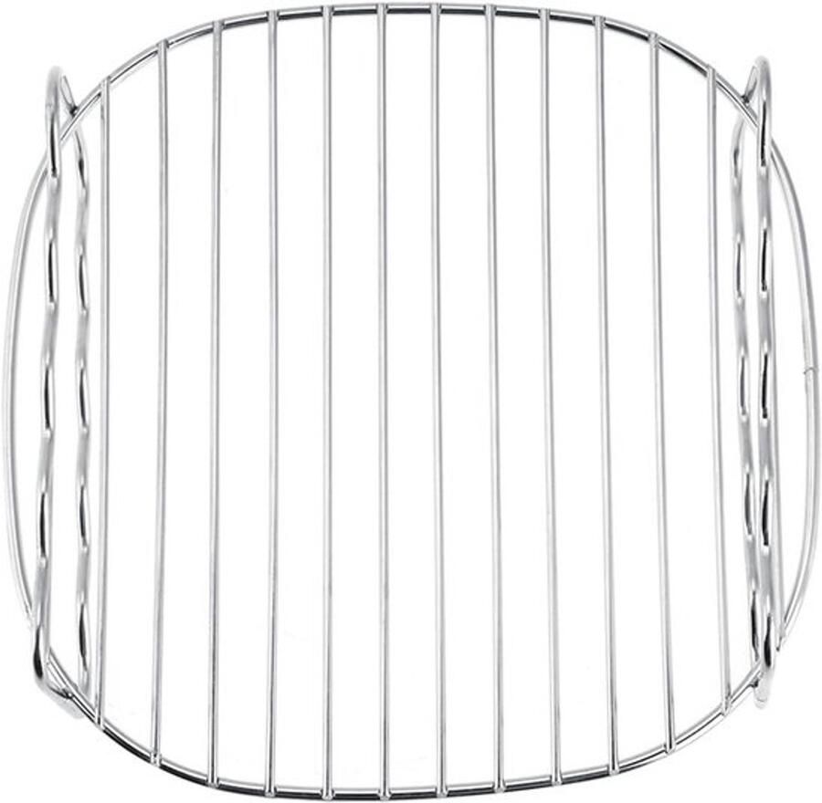 Vervangend rooster Accessoires Dubbellaags met 4 spiesjes Geschikt voor Air friteuse Zwart HD9225 HD9920 HD9231 HD9233 HD9904