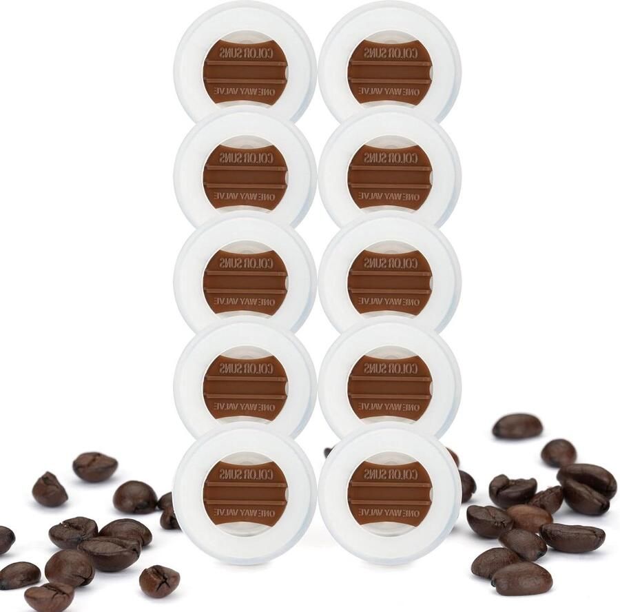 Vervangend Ventiel Koffiemachine Onderdeel Koffie Maken Kunststof Schijf 10 Stuks Niet gespecificeerd