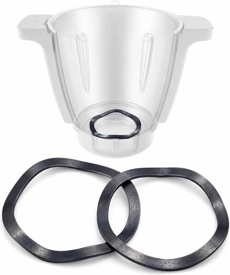 Vervangende afdichting veerringen 2 stuks voor keukenmachines Robuust mangaanstaal corrosiebestendig temperatuurbestendig accessoires voor koken en bakken duurzame vervangingen