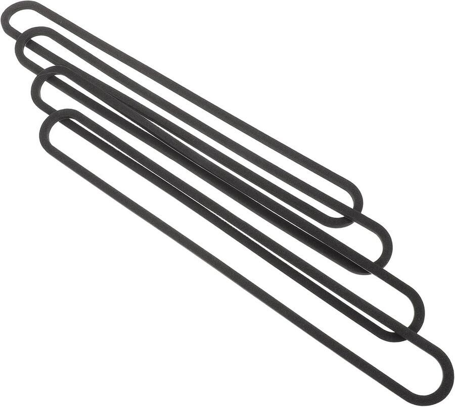 Vervangende Afdichtingsstrips Vacuümsealer Onderdelen Voedsel Vers Houden Verbeterde Luchtdichte Sluiting 4 Stuks Zwart