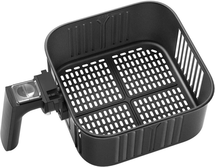 Vervangende Airfryer Mand Friteusemand Airfryer Bak Gezond Koken Antiaanbaklaag 5.8 Liter Zwart