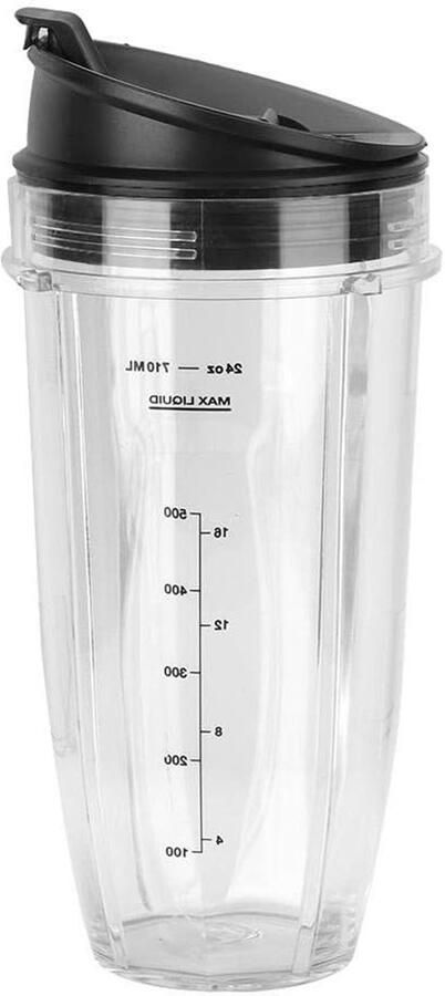 Vervangende Cup en Deksel Set voor 900W en 1000W Mixers Herbruikbare Verpakking en Onderdelen 18oz 24oz 32oz