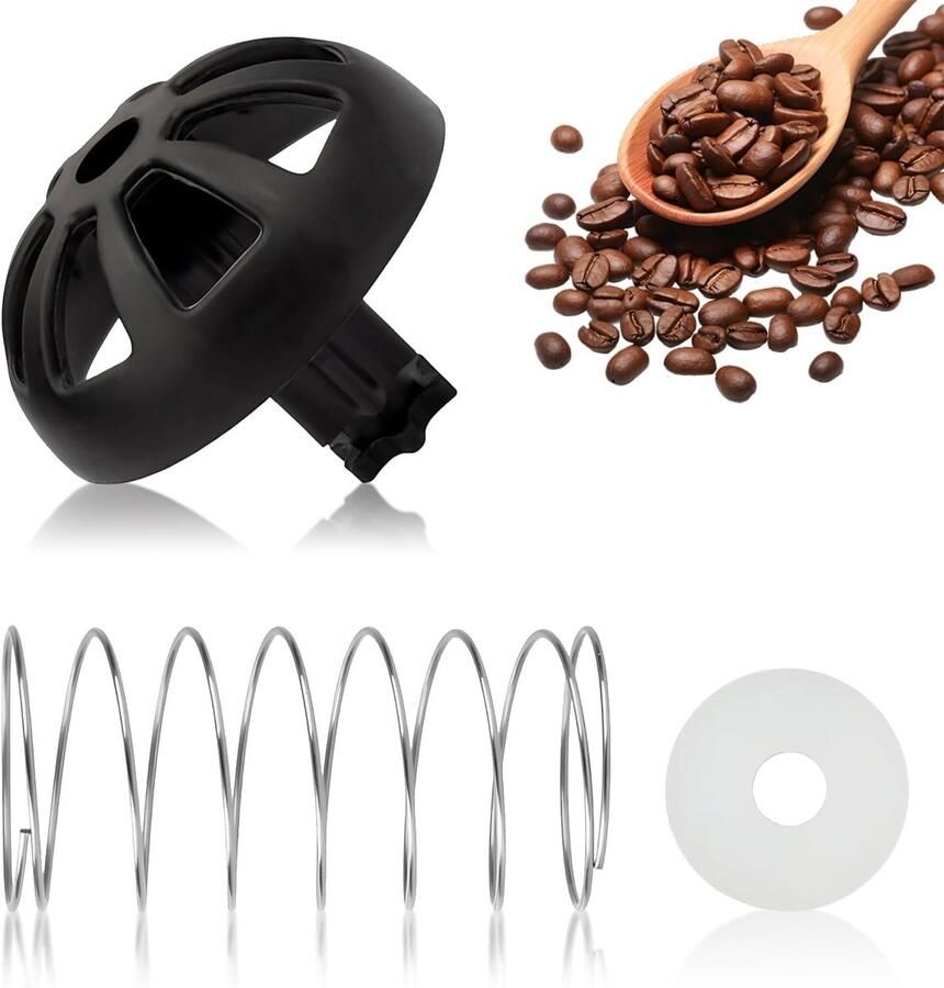 Vervangende Filtermand Bodem Veerafsluiterset voor Koffiezetapparaten Anti-Lek Systeem Geschikt voor Koffiemachines en Accessoires