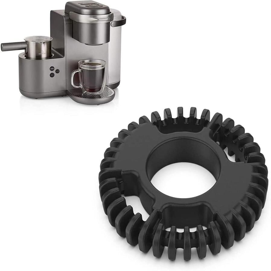 Vervangende Garde Melkopschuimer Accessoire Schuimmaker Opzetstuk Professionele Koffie Maken Snel Dik Schuim 34 cm Zwart