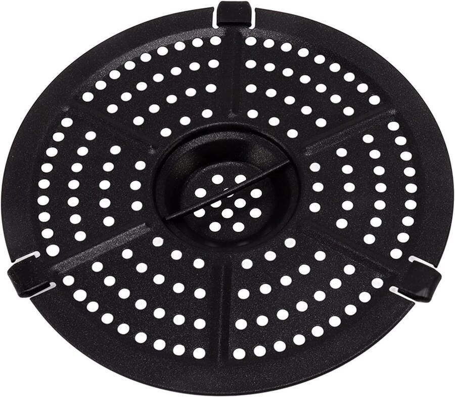 Vervangende Grillpan voor Airfryer 15.5 cm Antiaanbaklaag Dubbele Laag Ideaal voor Gezond Bakken en Grillen
