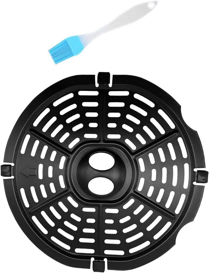 Vervangende Grillpan voor Airfryer 20x19cm Non-Stick & Vaatwasserbestendig