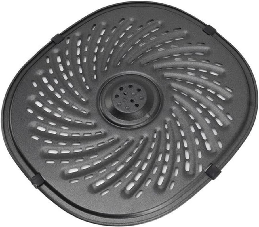 Vervangende Grillpan voor Airfryer Roestvrijstalen Crispertroost Antiaanbaklaag Vaatwasserbestendig en Perfect voor Gezond Koken