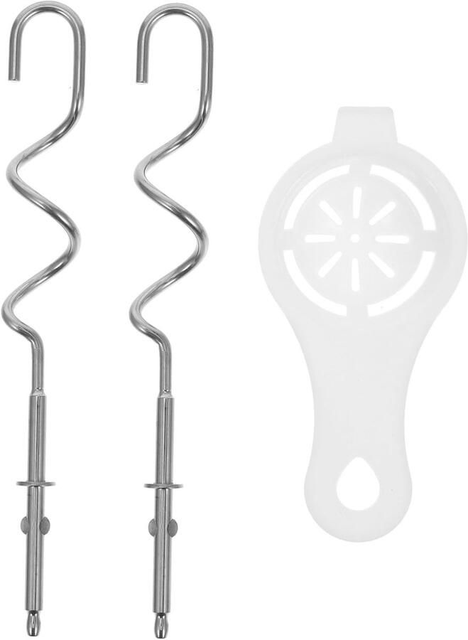 Vervangende kneedhaak voor handmixer duurzame roestvrijstalen accessoires ideaal voor deeg en bakken eenvoudig schoon te maken en te gebruiken in de keuken