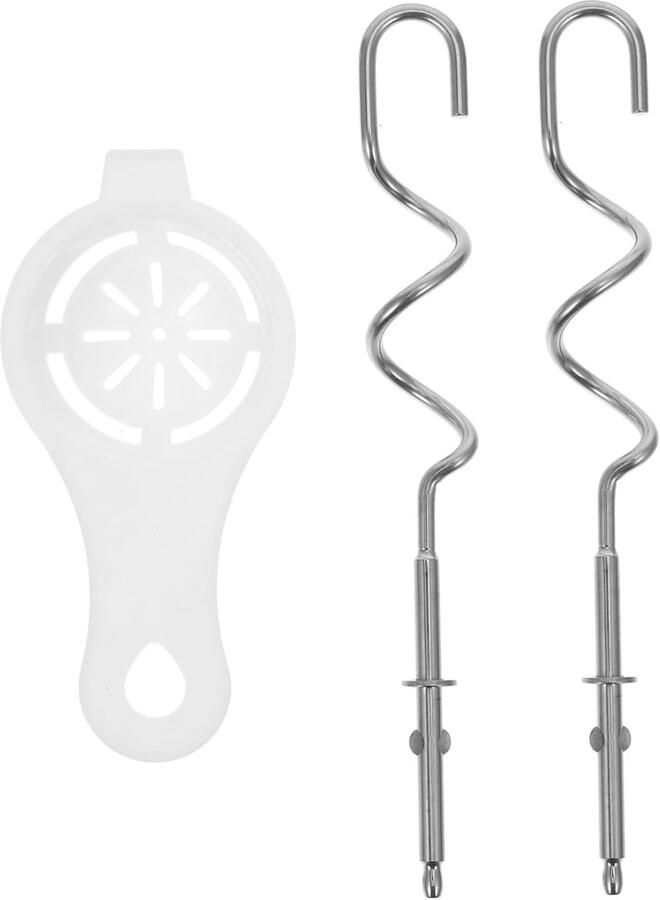 Vervangende kneedhaak voor handmixer roestvrijstalen accessoires duurzaam en eenvoudig schoon te maken ideaal voor deeg en bakken in de keuken