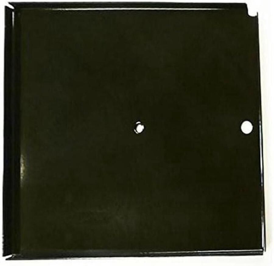 Vervangende Kookplaat Grillplaat Onderdeel Buiten Koken Geëmailleerd Staal 39 x 45 cm Zwart