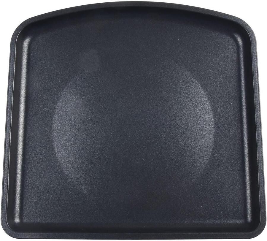 Vervangende Lekbak Airfryer Bakplaat Koken zonder rommel Antiaanbaklaag 26 x 25 x 2 cm Zwart