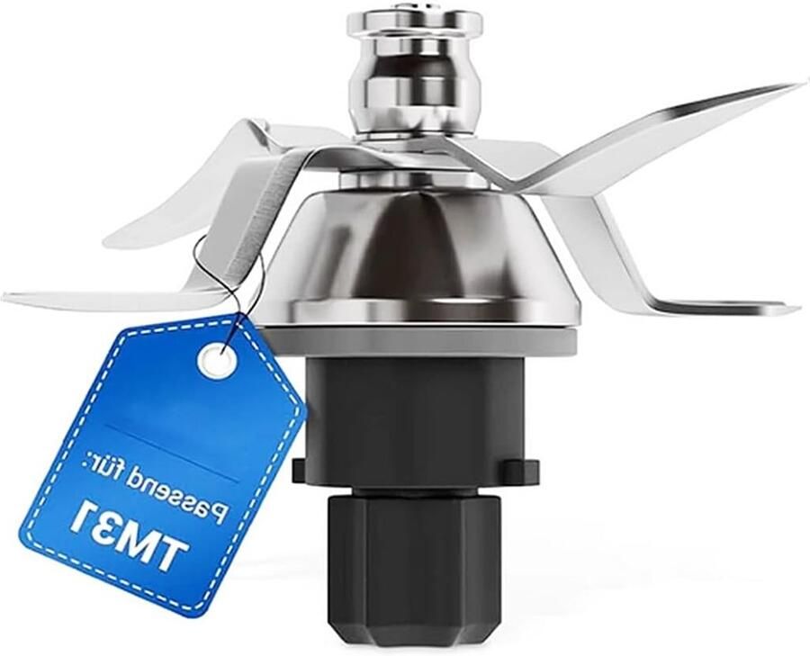 Vervangende messen voor TM31 roestvrijstalen messen met afdichtring hoogwaardige spare parts voor keukenmachines accessoires voor koken en bereiden - Foto 1