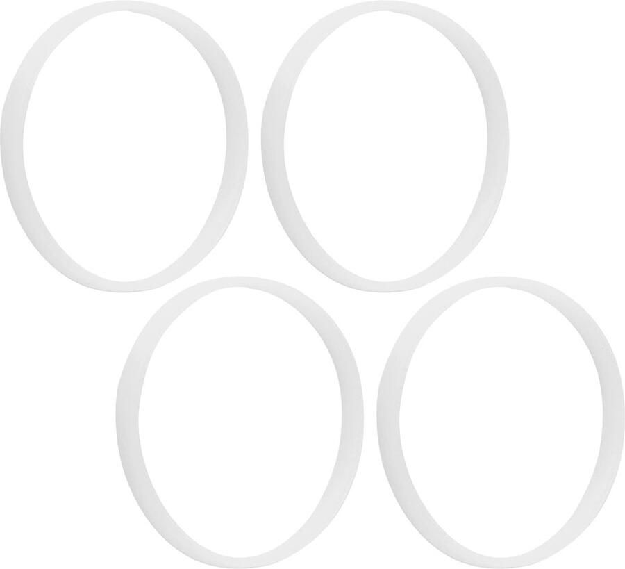 Vervangingsring voor Blender en Juicer 10 cm Wit Rubber O-ring Geschikt voor 900 Watt Apparaten Duurzaam en Flexibel