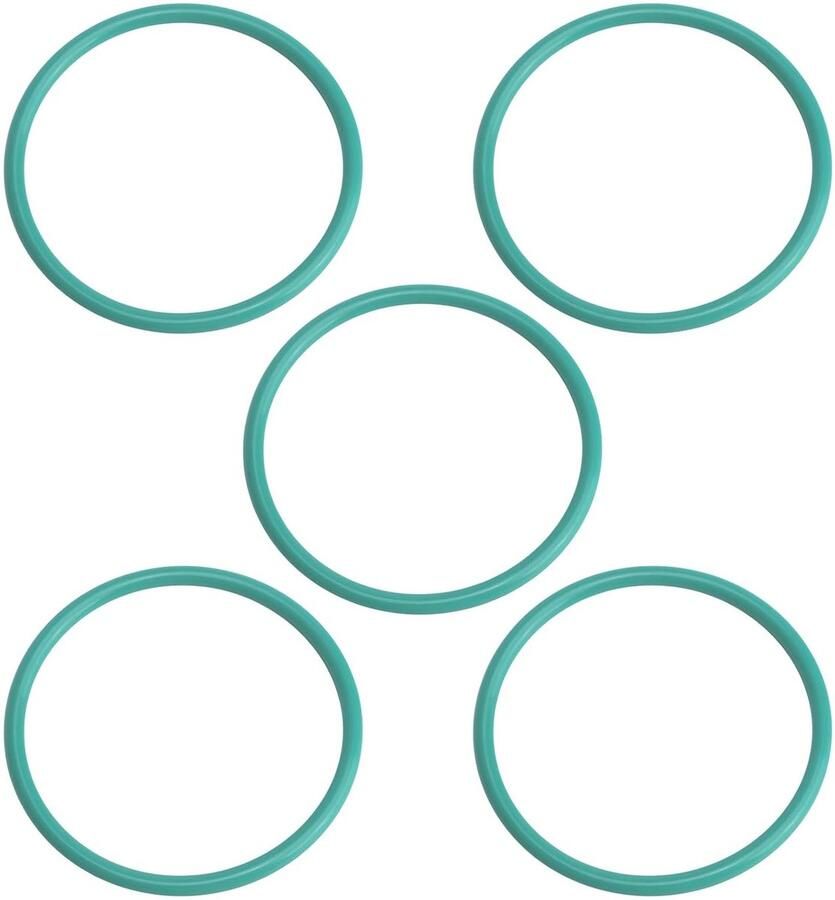 Vervangende O-Ringen voor Koffiezetapparaten 5 Stuks Fluorocarbon Seal 58 x 51 x 3.5mm Geschikt voor Thermoblock Systemen en Koffie Accessoires