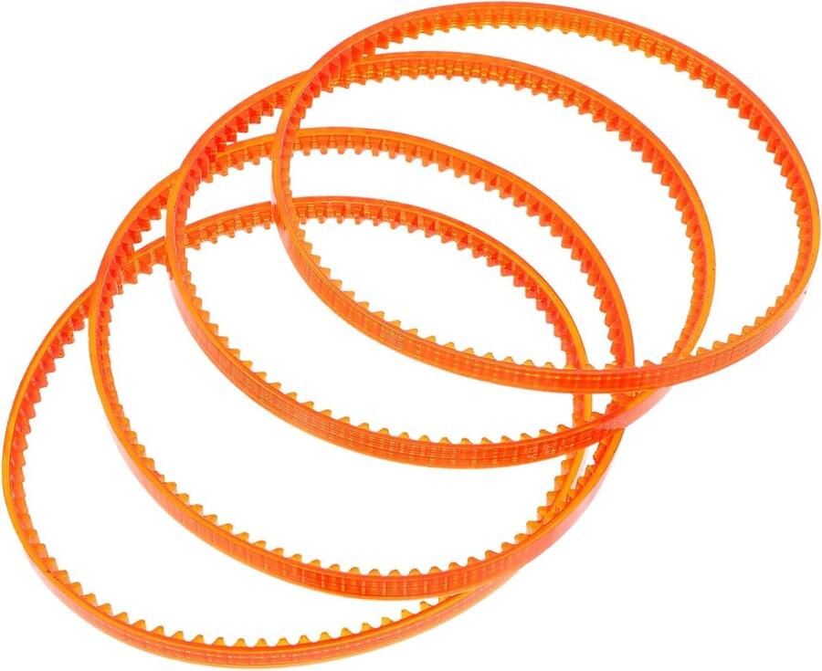 Vervangende Riemen Suikerspinmachine Plastic Ties Floss Maker Suikerspin Maken Eenvoudig te Installeren 11.5 cm Oranje