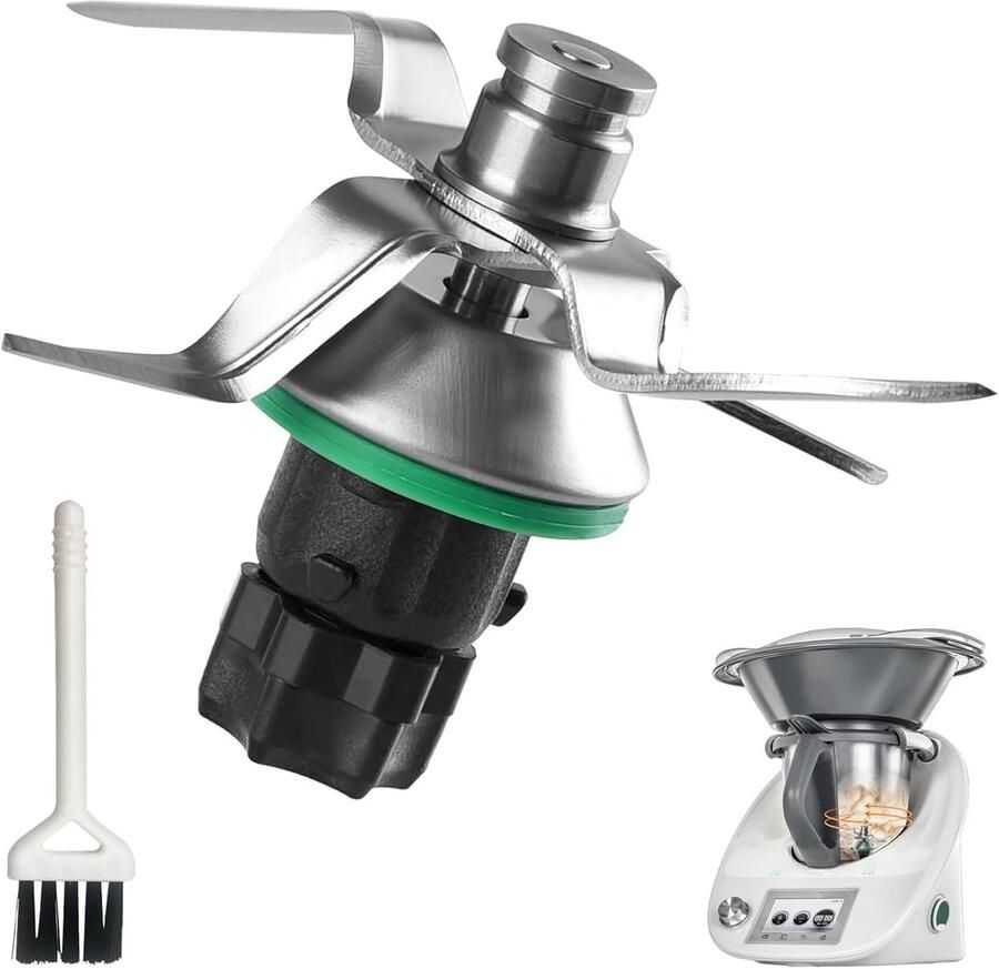 Vervangende RVS Messen voor Thermomix TM5 en TM6 Mixmes met Sealing Ring Accessoires en Onderdelen voor Koken en Mixen