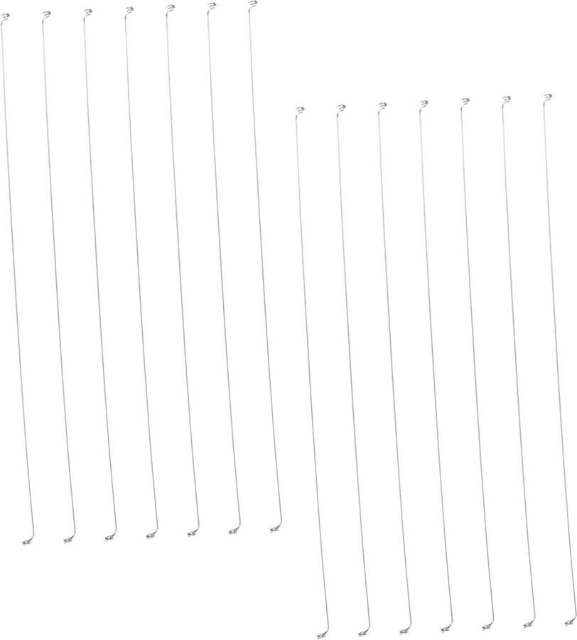 Vervangende Snijdraad Kaasdraad Vleesdraad Gelijkmatig Snijden Roestvrij Staal 5.5 Inch Lengte Zilver