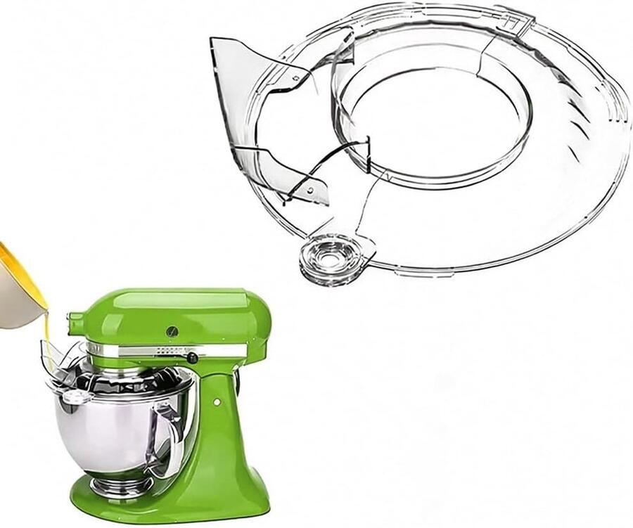 Vervangende Splash Guard voor Blender van 4.5-5 T Vouwbare Deksel voor Mixer Kom Ideaal als Deksel voor Keukenaccessoires en Keukenmachines