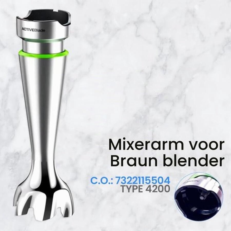 Vervangende Staafmixer 7322115504 compatibel met 4200 9