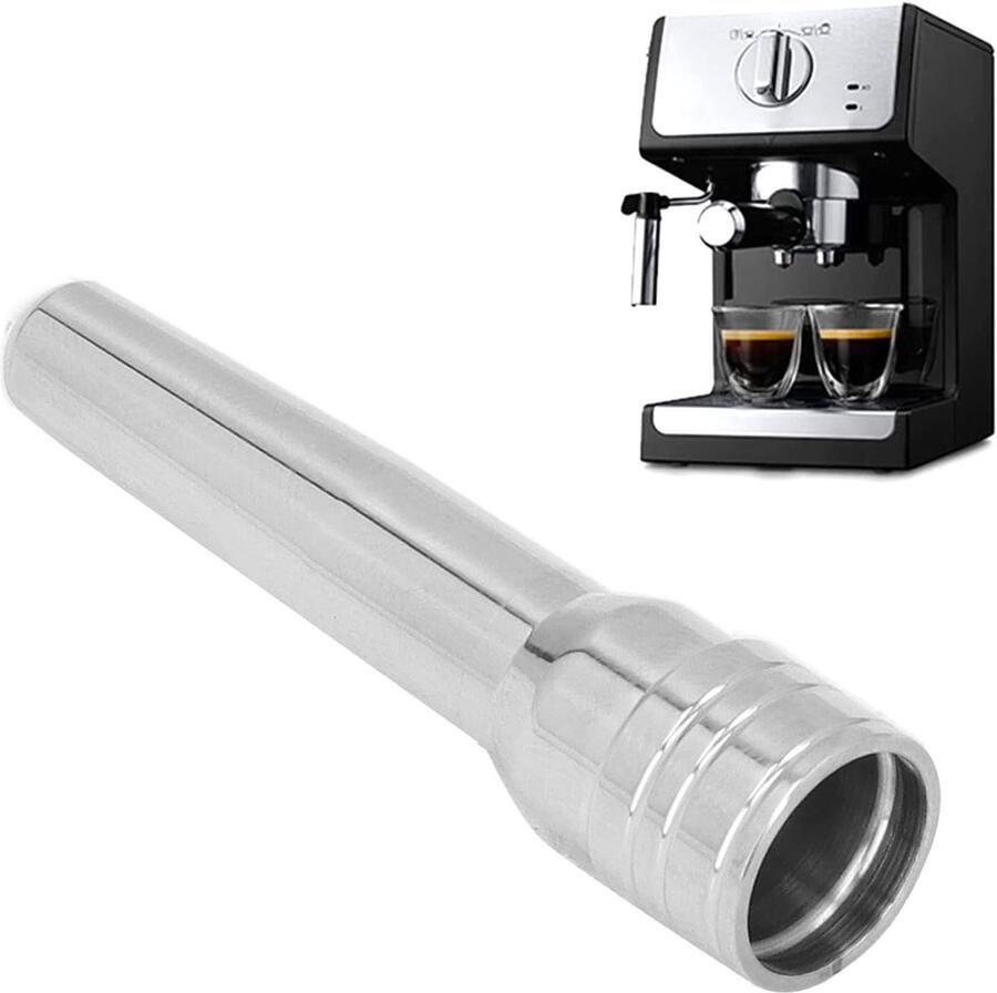 Vervangende Stoompijp voor Koffiemachine Automatische Koffiemaker RVS Stoompijp voor Delonghi Dedica EC680 685 ECP3420 Koffieaccessoires Koffiezetapparaat Onderdelen Duurzaam en Betrouwbaar