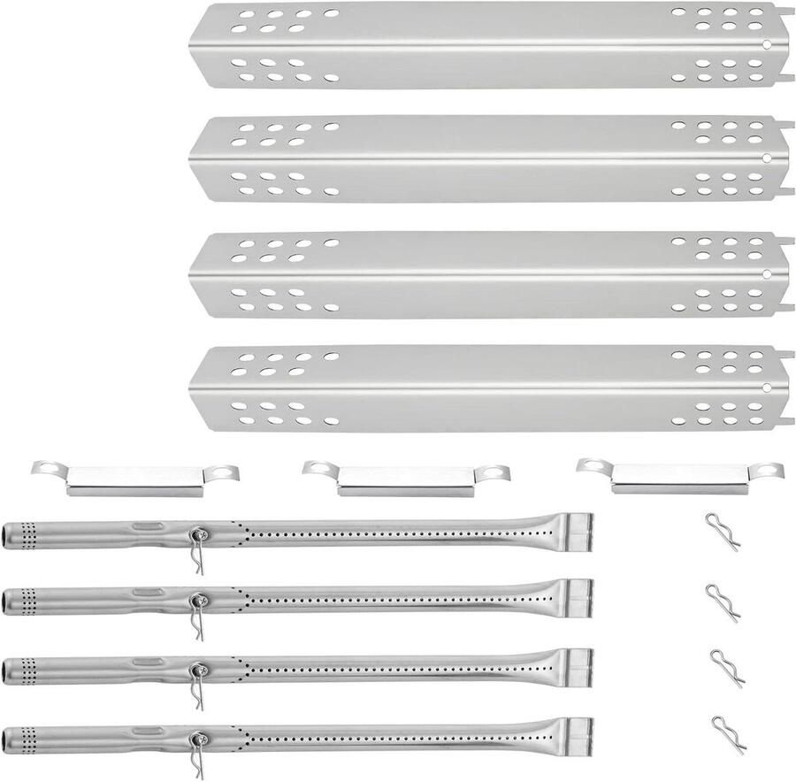 Vervangende Warmteplaten Grill Onderdelen Gas Grill Reparatie Specifiek Model Ontwerp 4491 cm Zilver