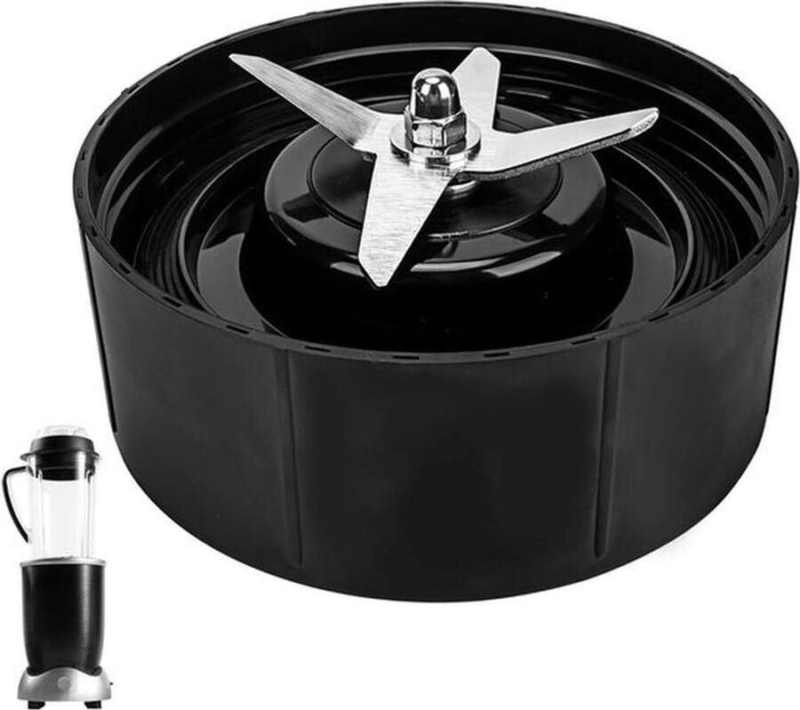 Vervanging kruisbladige blender Accessoires blenderonderdelen Compatibel met Model Rx 1700W N17-1001 Zwart