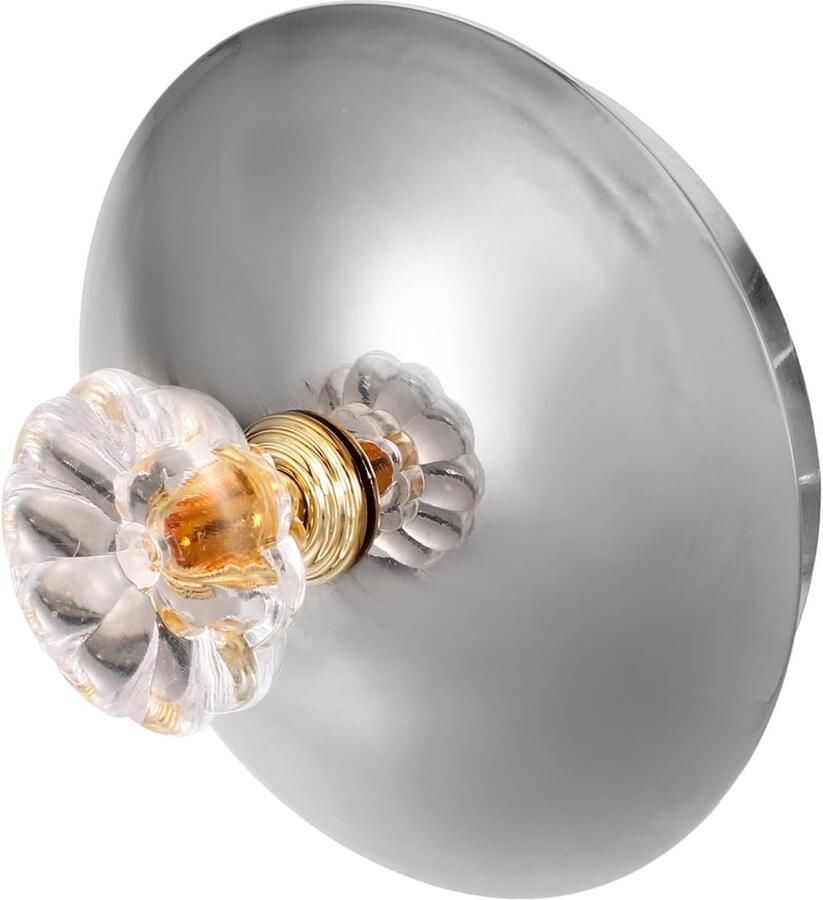 Vervangingsdeksel Waterkoker Universeel Deksel Keuken Gemak Roestvrij Staal 8x5x5 CM Zilver