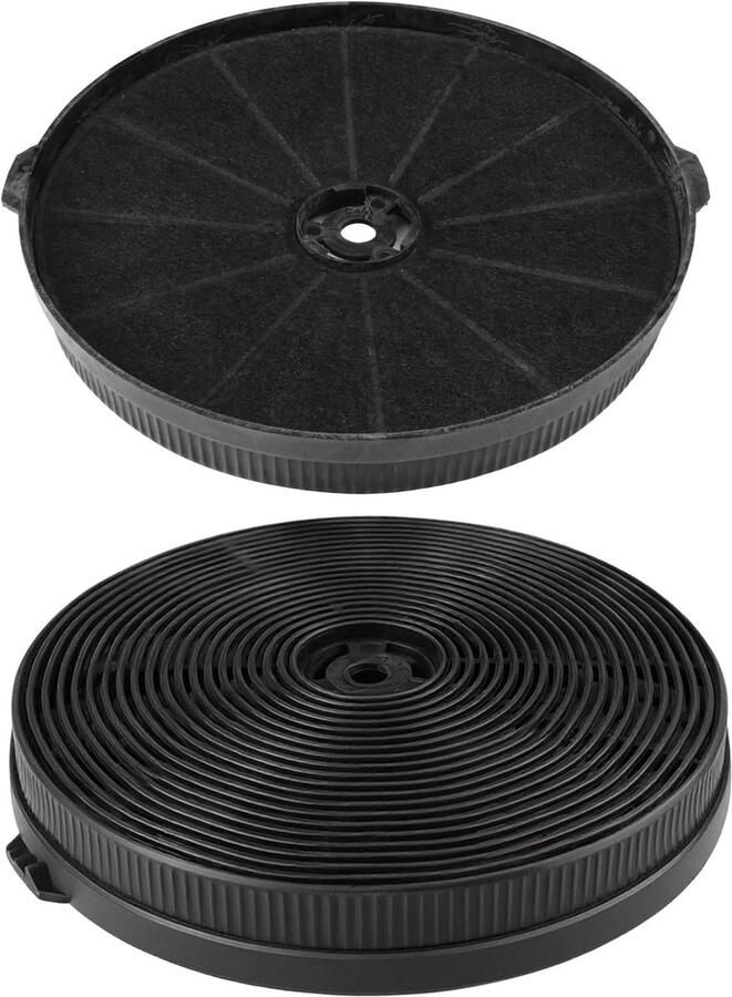 Vervangingsfilters voor afzuigkap 2 stuks 17 5 x 2 4 cm Actieve koolfilters voor optimale luchtzuivering en geurverwijdering