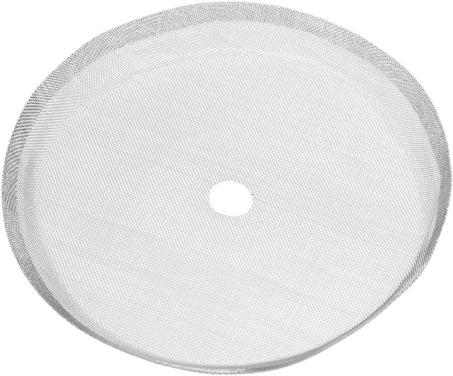 Vervangingsfilters voor French Press 5 Stuks RVS 80 Mesh Ideaal voor Koffie Espresso en Thee Machines