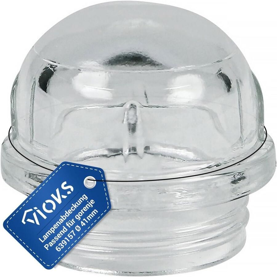 Vervangingsglas voor Ovenlamp 41 mm Ø Kalotte Afdekking voor Oven