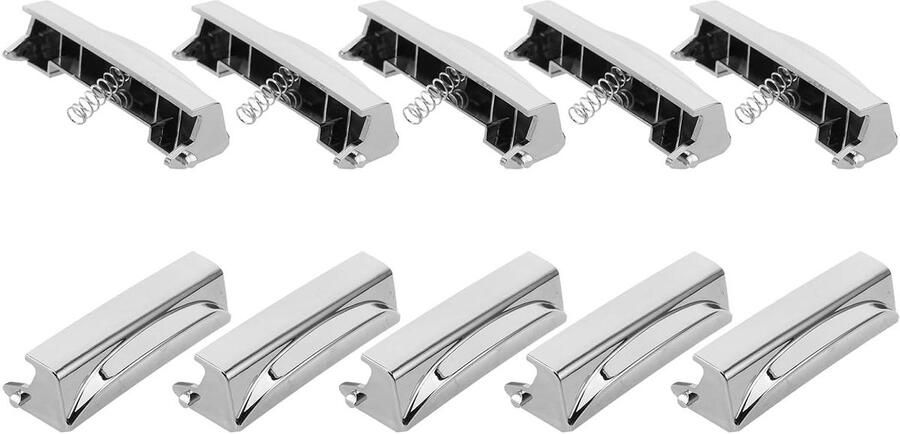 Vervangingsknoppen Rijstkoker Dekselknoppen Keukenapparaten Rijstkoker Reparatie Universele Toepassing 10 Stuks Zilver