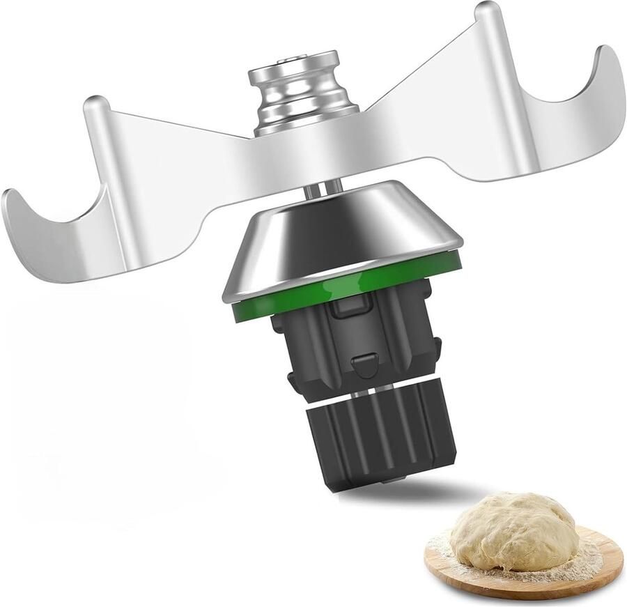 Vervangingsmes voor deegmixen Roestvrijstalen mes voor keukenmachines Accessoire voor deegbereiding Ideaal voor bakken en koken