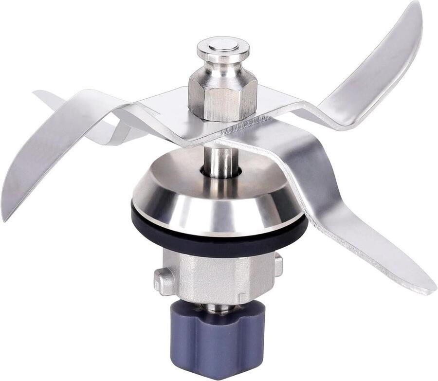 Vervangingsmes voor Monsieur Cuisine Connect en Smart Food Processor roestvrijstalen mixer met afdichtring en 5 tanden ideaal voor koken en bereiden van maaltijden