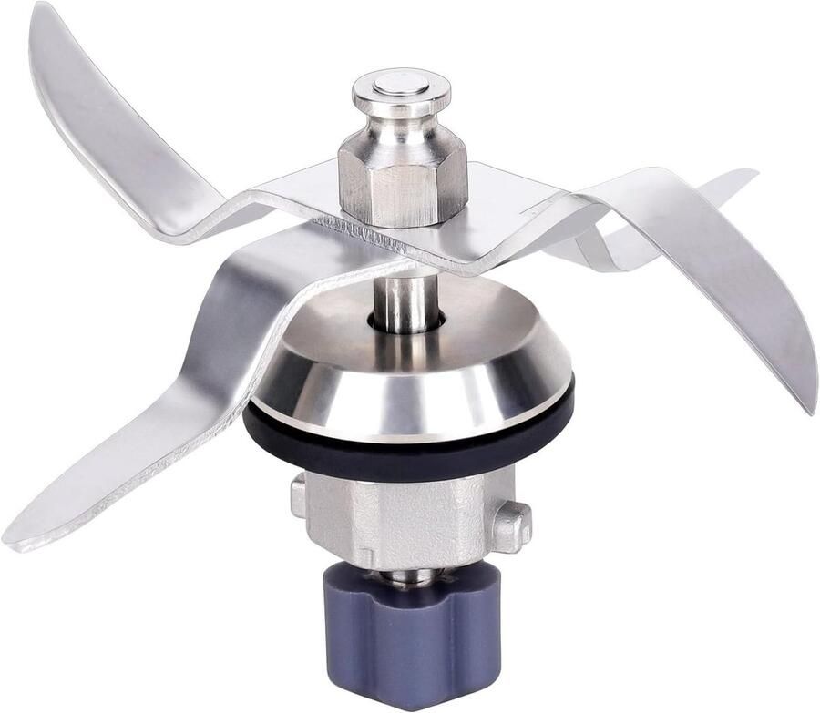 Vervangingsmes voor Monsieur Cuisine Connect en Smart Food Processor roestvrijstalen mixer met afdichtring 5 tanden keukenaccessoire voor optimale bereiding
