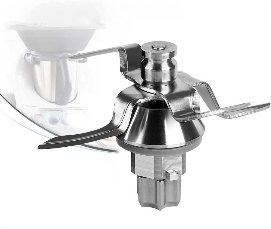 Vervangingsmes voor Thermomix TM31 scherpe roestvrijstalen bladen vaatwasserbestendig ideaal voor kneden malen en mengen