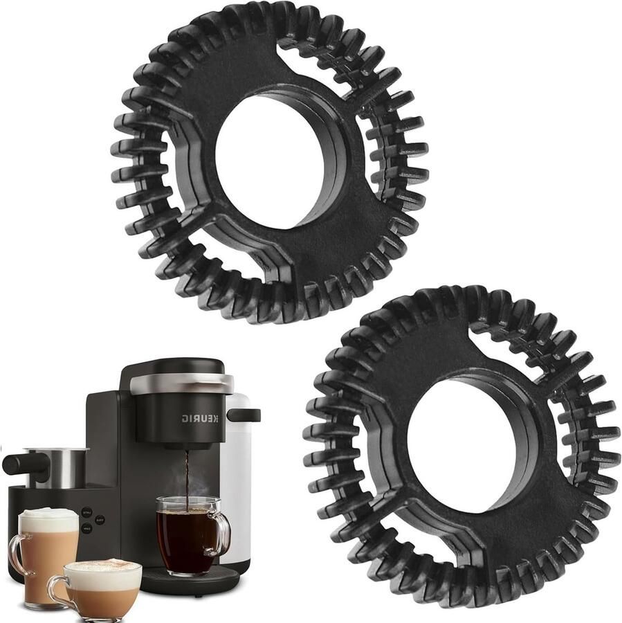Melkopschuimer Onderdelen Schuim Accessoires Koffie Maken Verstelbare Garde 2 Stuks Zwart