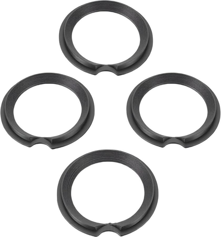 Vervangingsring Koffiemolen Pakkingring Malen Consistente Maling Voorkomt Verstopping 4 Stuks Wit