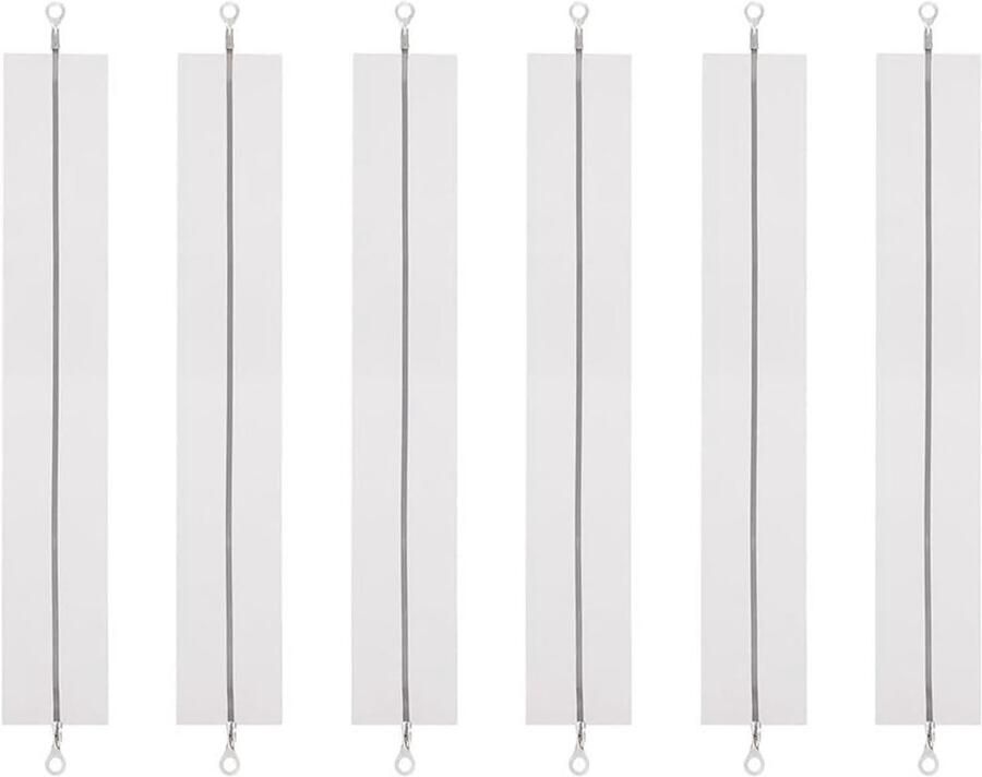 Vervangingsset voor Pulse Sealing Apparaten 6 Stuks 400mm Warmte Seal Strips en Handvat Onderdeel voor Reparatie en Onderhoud van Verpakkingsapparatuur